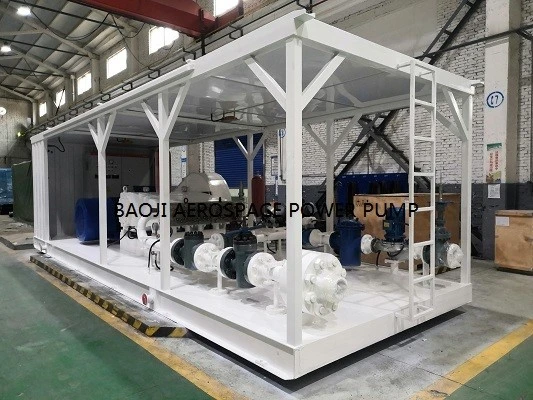 BJB 600KW Plunger Pump Skid BJB 600KW Plunger Pump Skid